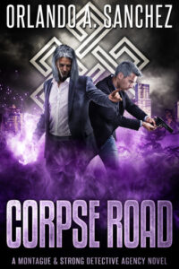 Corpse road cover with Simon Strong and Tristan Montague
